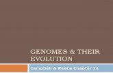 Genomes & their evolution