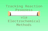 Tracking Reaction Progress via Electrochemical Methods