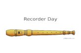 Recorder Day