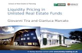 Liquidity Pricing in Unlisted Real Estate Funds