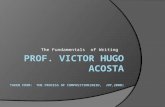 Prof.  Victor  Hugo Acosta taken from :   The Process  of  Composition ( Reid ,  Joy,2000)