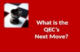 What is the  QEC’s Next Move?
