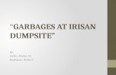 “ GARBAGES AT IRISAN DUMPSITE”