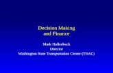 Decision  Making and Finance