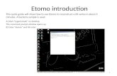 Etomo  introduction