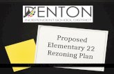 Proposed Elementary 22 Rezoning Plan