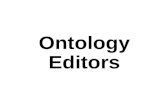 Ontology Editors