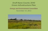 Draft Kane County 2040  Green Infrastructure Plan