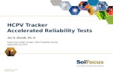 HCPV  Tracker Accelerated  Reliability Tests