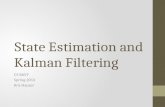 State Estimation and  Kalman  Filtering