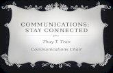 Communications:  Stay Connected