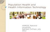 Population Health and  Health Information Technology
