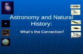 Astronomy and Natural History: