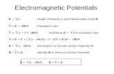 Electromagnetic Potentials