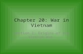 Chapter  20:  War in Vietnam