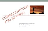 Congregations and Beyond