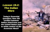 Lesson 19.2: The Indian Wars