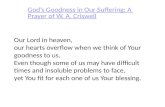 God’s Goodness in Our Suffering: A Prayer of W. A. Criswell