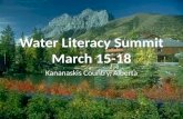 Water Literacy Summit March 15-18