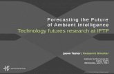 Forecasting the Future of Ambient Intelligence
