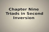 Chapter Nine  Triads in Second Inversion