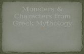 Monsters & Characters from Greek Mythology
