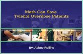 Math Can Save  Tylenol Overdose Patients