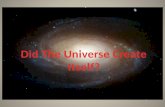 Did The Universe Create Itself?