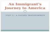 An Immigrant’s Journey to America