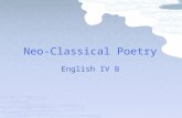 Neo-Classical Poetry