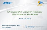 Chesapeake Chapter Webinar  Go Virtual or Go Home