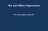 The $25 Billion Eigenvector