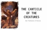 THE CANTICLE  OF THE  CREATURES