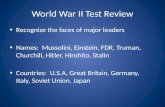 World  War  II Test  Review