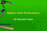 Algebra Task Performance