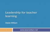 Leadershi p for teacher learning
