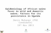 Denis Muhangi (PhD Candidate) 19 th  Nov 2013