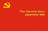 The Second Sino- Japanese War