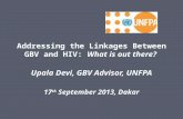 Addressing the Linkages Between GBV and HIV:  What is out there?