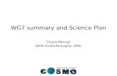 WG7  summary  and Science  Plan