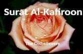 Surat  Al- Kafiroon