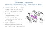 PPharm  Projects Molecular Mechanism of Drug Action and Side Effects