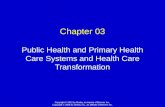 Chapter 03 Public Health and Primary Health Care Systems and Health Care Transformation
