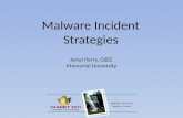 Malware Incident Strategies