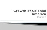 Growth of Colonial America