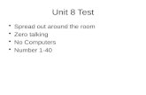 Unit 8 Test