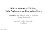 SILT: A Memory-Efficient, High-Performance Key-Value Store
