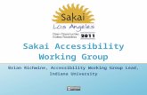 Sakai Accessibility Working Group