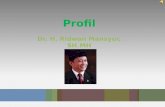 Profil Dr. H.  Ridwan Mansyur , SH.MH