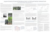 Long-term Dynamics of Living and Dead Biomass Pools in an Old-Growth Northern Hardwood Forest